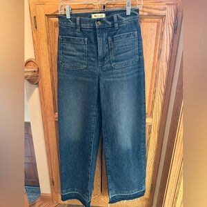 Madewell Indigo Straight Leg Jeans